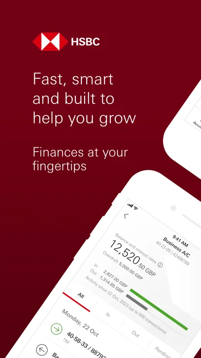 HSBC UK Business Banking screenshot 1