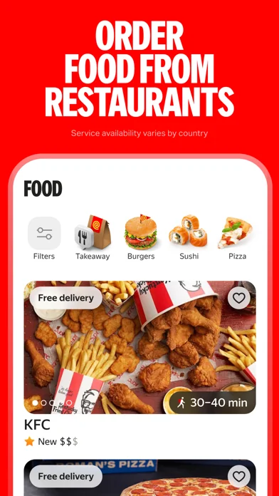 Yango: taxi, food, delivery screenshot 4