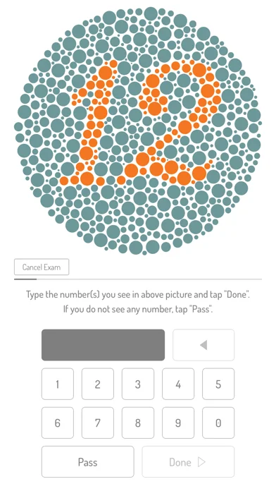 Color Blindness Exam