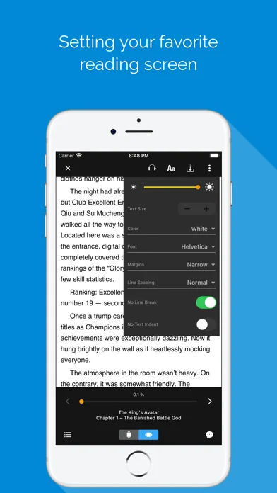 NovelReader - World of Novels screenshot 2
