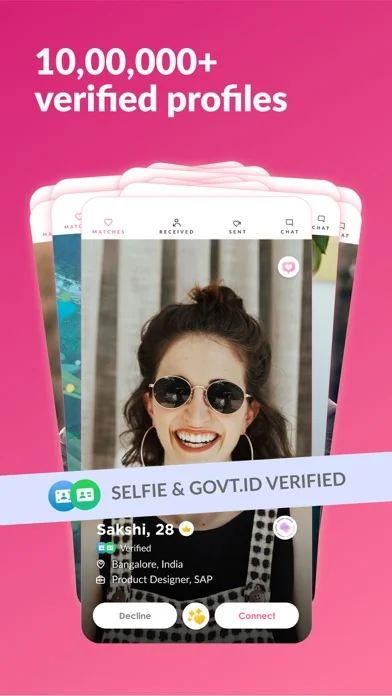 Betterhalf: Matrimony App screenshot 1