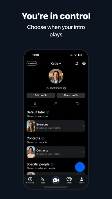 FaceCall: Інтро відеодзвінка screenshot 4