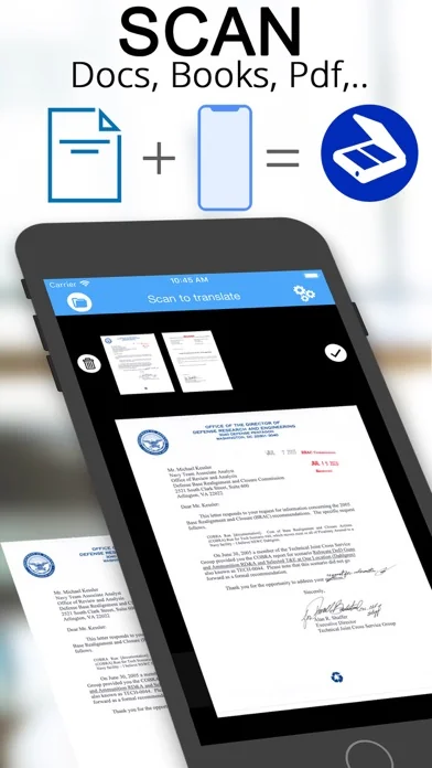 Übersetzer Scanner -Translator
