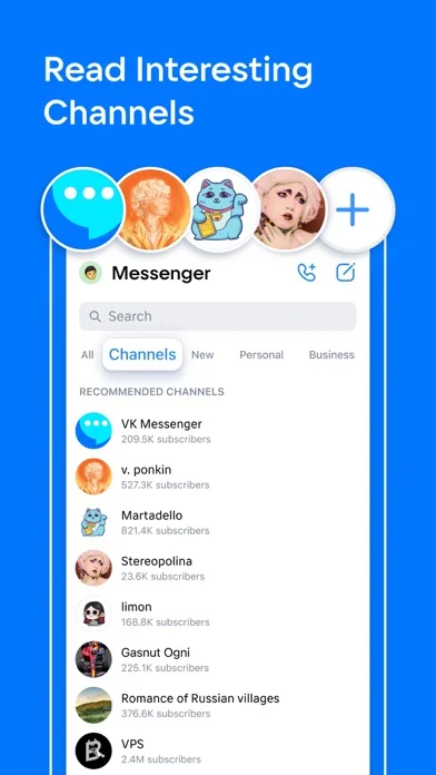 VK Messenger: Live chat, calls screenshot 4