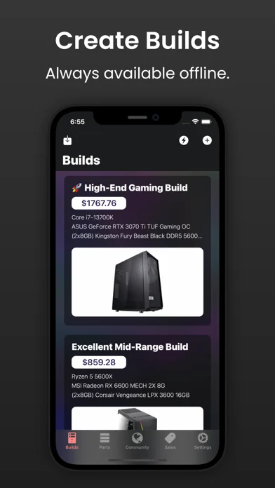 BuildCores: Part Picker for PC screenshot 3