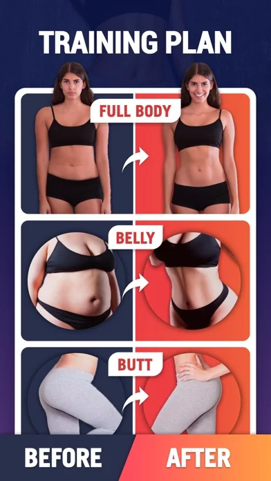 Fat Burning Workouts, Fitness screenshot 1