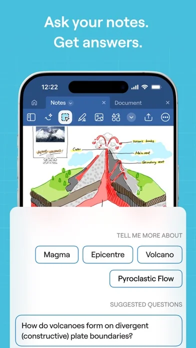 Goodnotes: KI-Notizen, PDF
