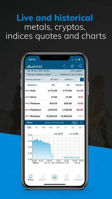 Gold Live! Gold Price, Silver screenshot 2