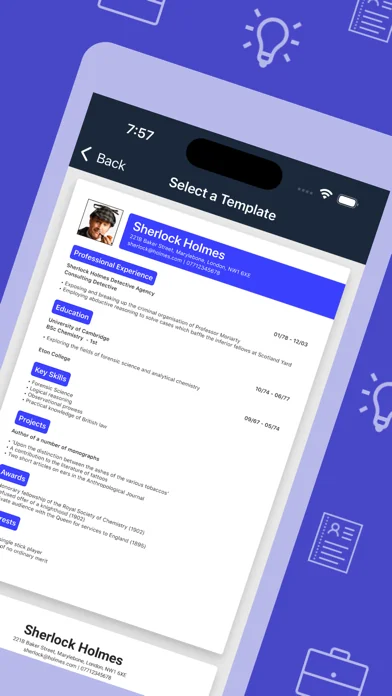 Resume Builder - CV Engineer screenshot 2