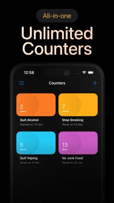 Days Since: Sober Day Counter screenshot 1