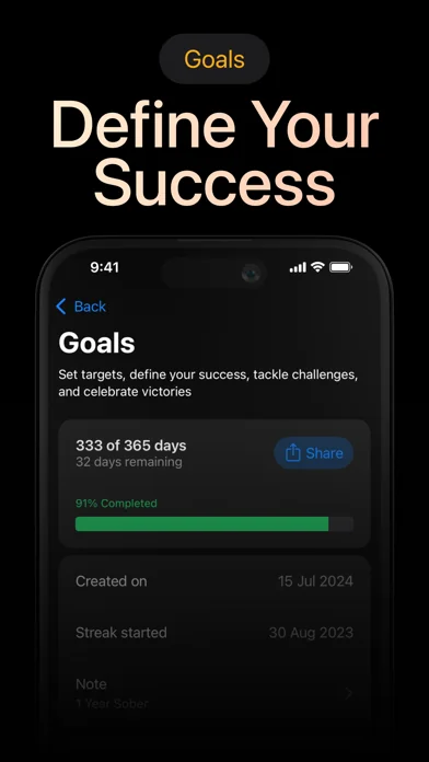 Days Since: Sober Day Counter screenshot 4