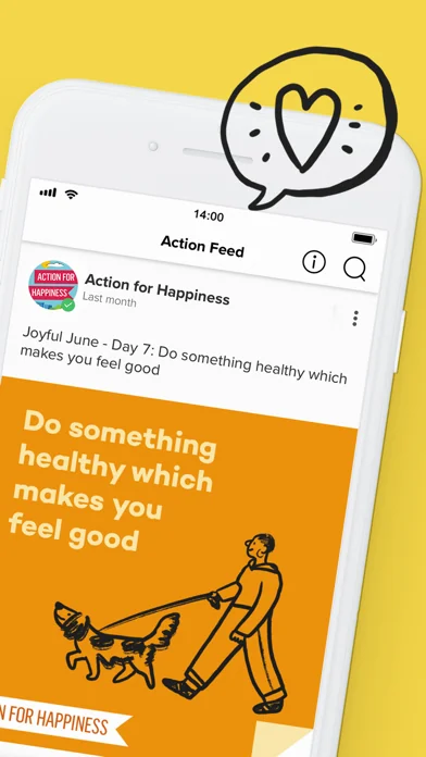 Action for Happiness: Get tips screenshot 2