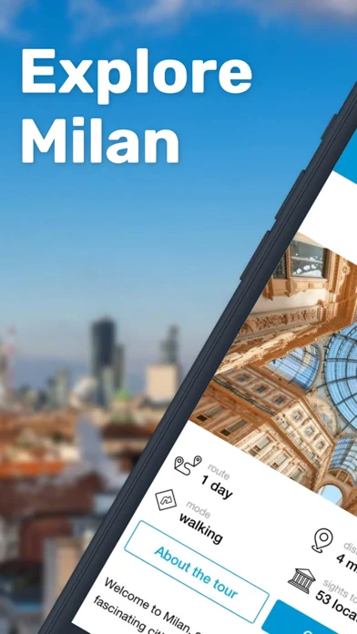 MAILAND Audioguide & Karte