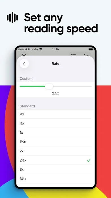 Textvorlese-App: KI TTS Reader screenshot 3