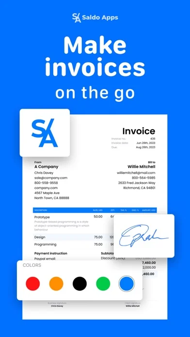 Invoice Generator・Simple Bill screenshot 1