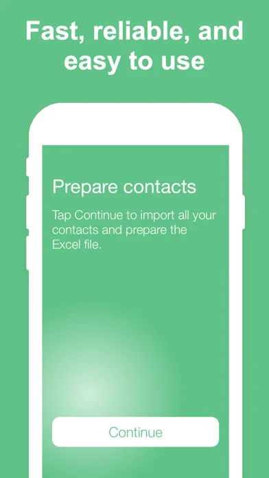 Export Contacts to Excel screenshot 2