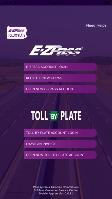 PA Toll Pay screenshot 1