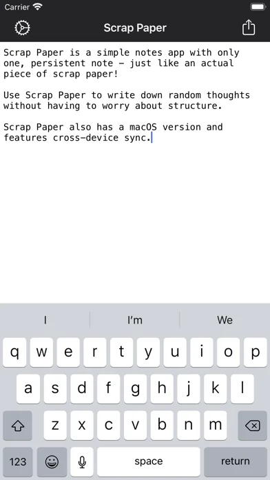 Scrap Paper