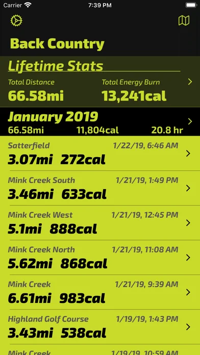 Back Country Workout screenshot 1