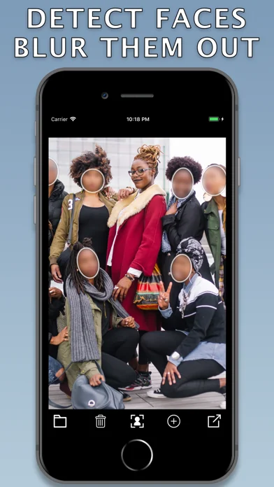 FaceBlur photo editor