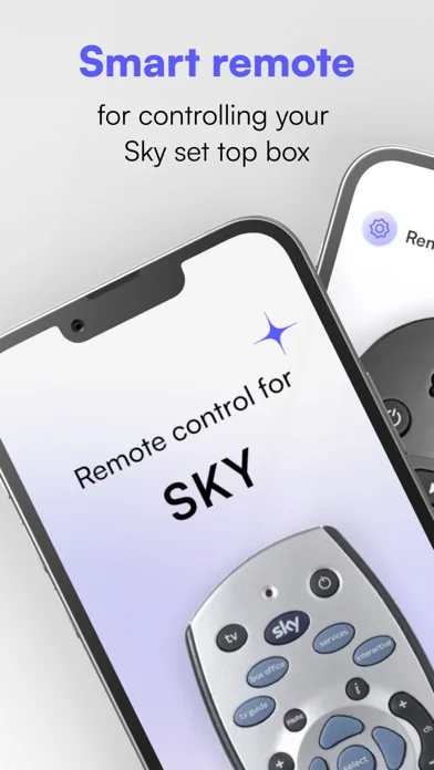 Remote control for Sky