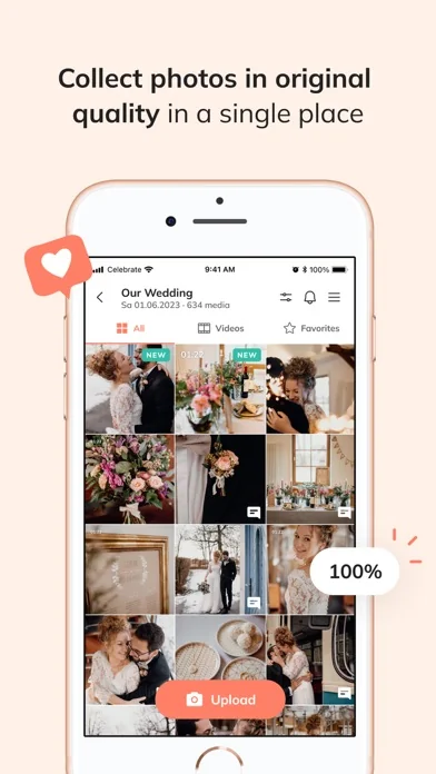 celebrate: Teile Fotos & Video screenshot 2