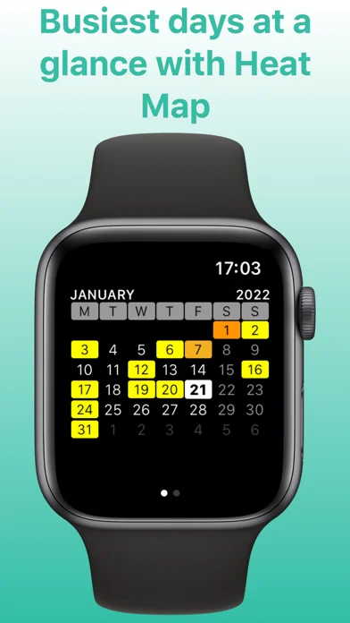 Watch Calendar - Monthly screenshot 2