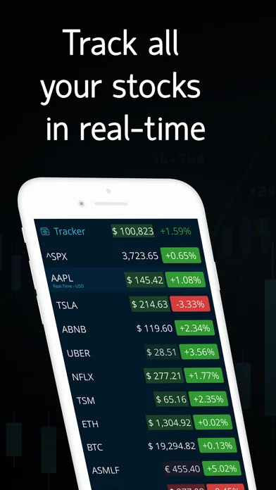 LiveQuote Börsen-Tracker screenshot 1