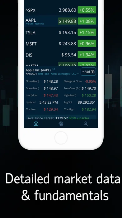 LiveQuote Börsen-Tracker screenshot 4