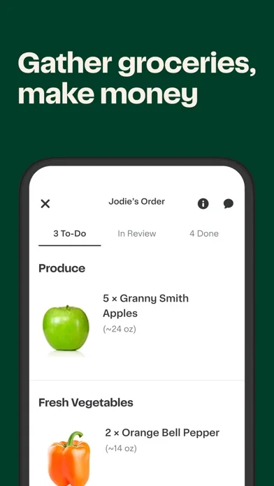Instacart Shopper: Earn money screenshot 2