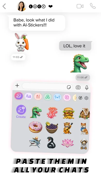 Fonts - AI Stickers screenshot 3