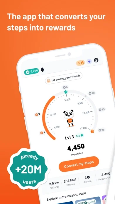 WeWard - die Walking-App