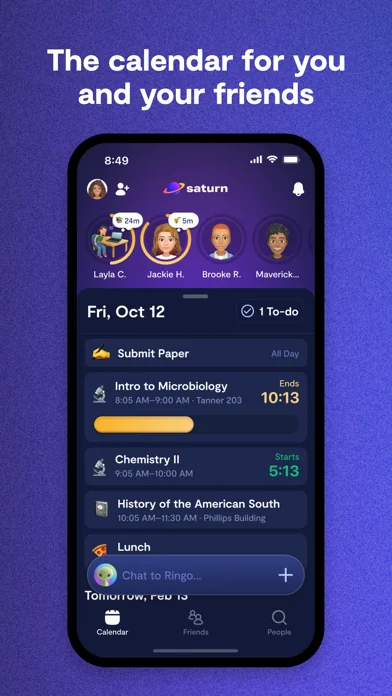 Saturn Calendar screenshot 1