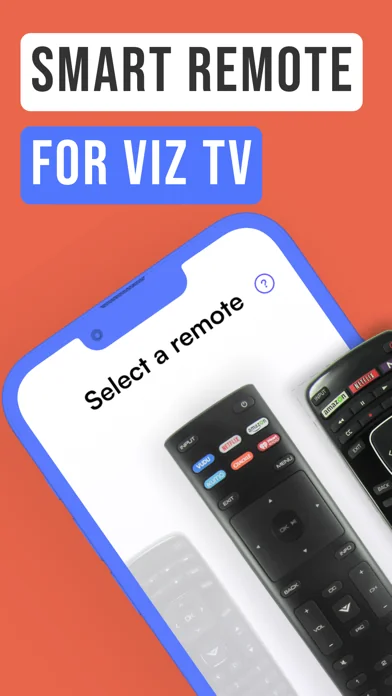 Viz - Smart TV remote control screenshot 1