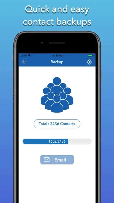 Backup Contacts Cleaner Pro