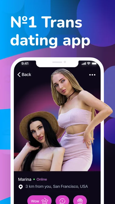 Fiorry: Transgender Dating screenshot 1