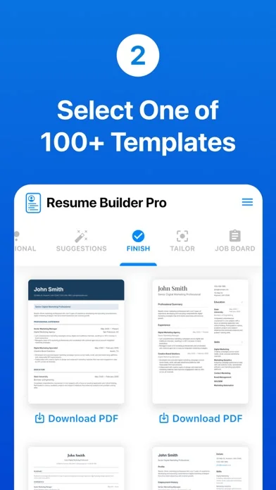 Resume Builder Pro with AI screenshot 2