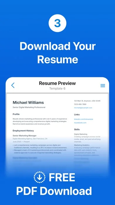 Resume Builder Pro with AI screenshot 3