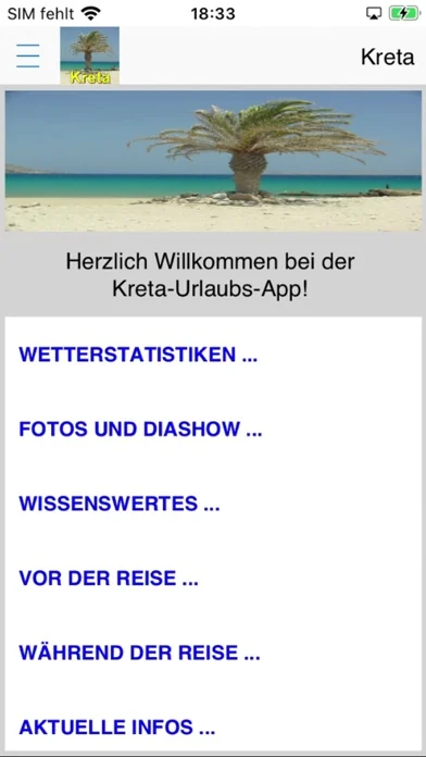 Kreta Urlaubs App