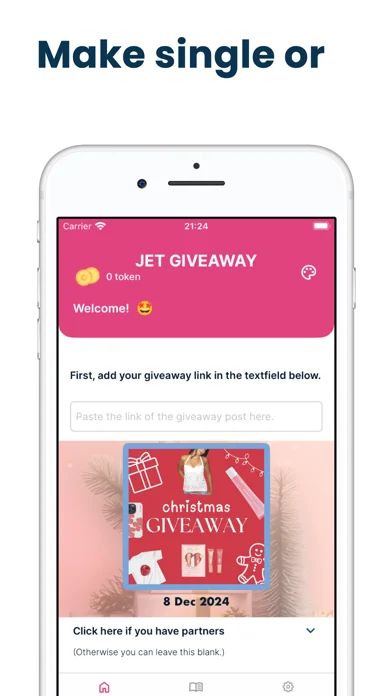 Jet Giveaway for Instagram screenshot 1