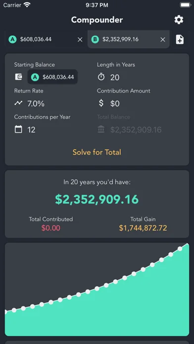 Compound Interest - Compounder screenshot 2