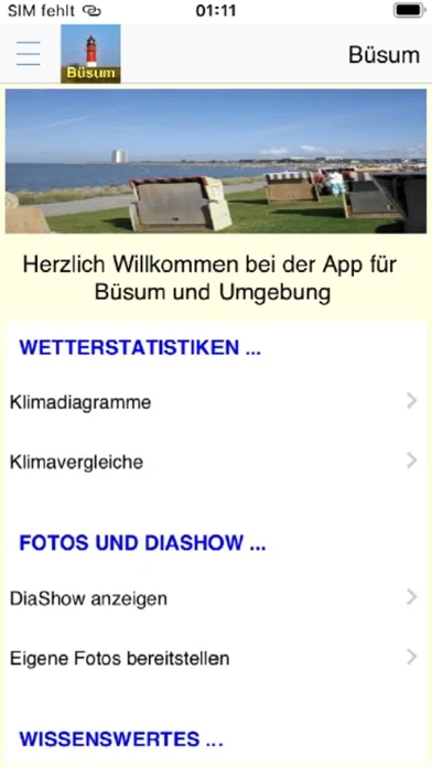 Büsum Urlaubs App