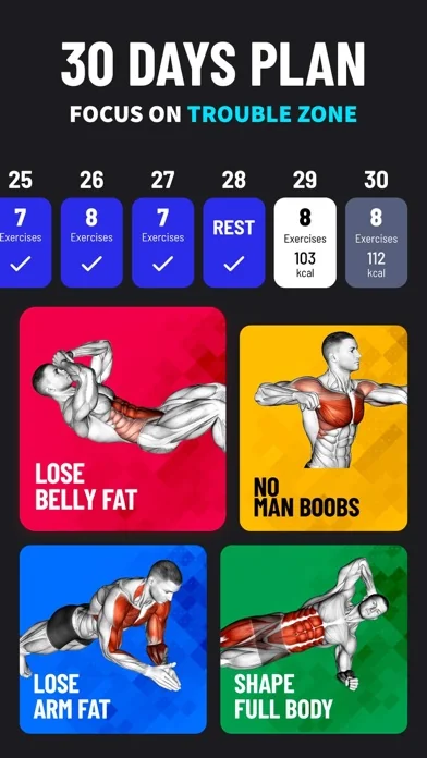 Lose Weight for Men at Home screenshot 2