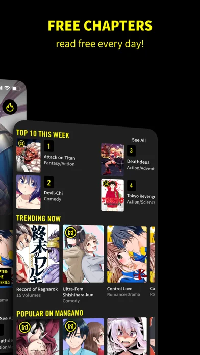 Mangamo Manga Reader & Comics screenshot 3
