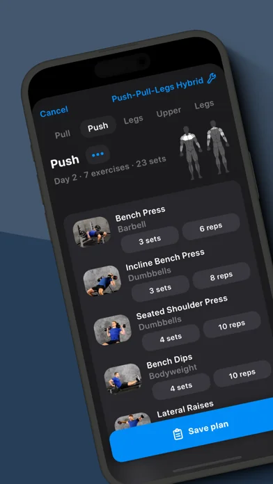 Alpha Progression Gym Tracker screenshot 1