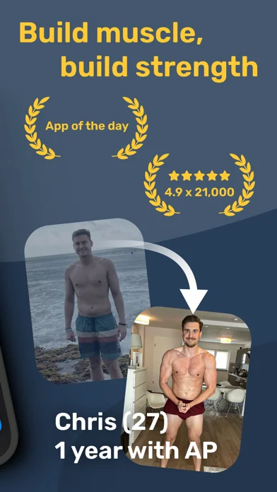 Alpha Progression Gym Tracker screenshot 2