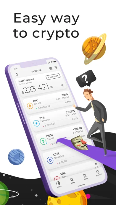 Trustee Wallet-крипто гаманець