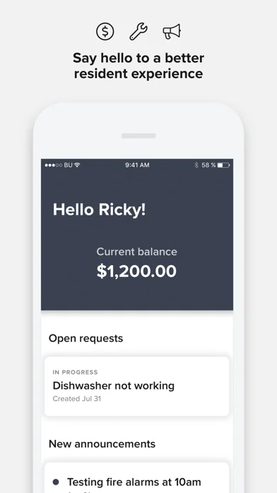 Resident Center screenshot 1