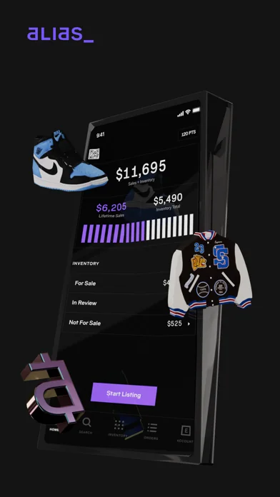 alias: sell sneakers + apparel