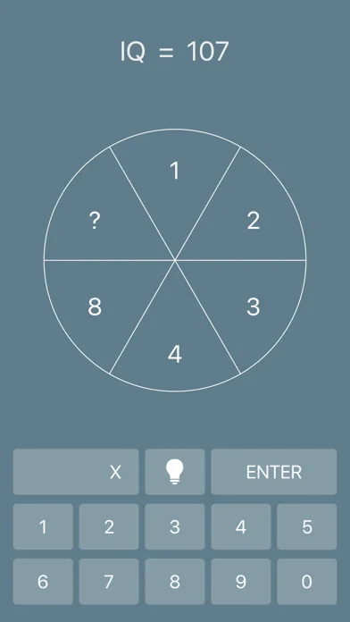 Mathe-Rätsel: IQ-Test screenshot 1